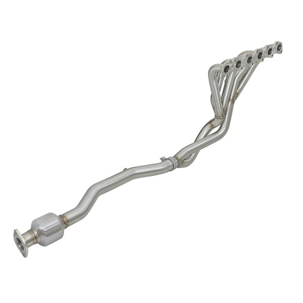Afe 1.75 Inch Primary Tubes, 3/8 Inch Thick Flange, 2.5 Inch Collector Pipes, Not 50 State Legal 48-36109-YC - main